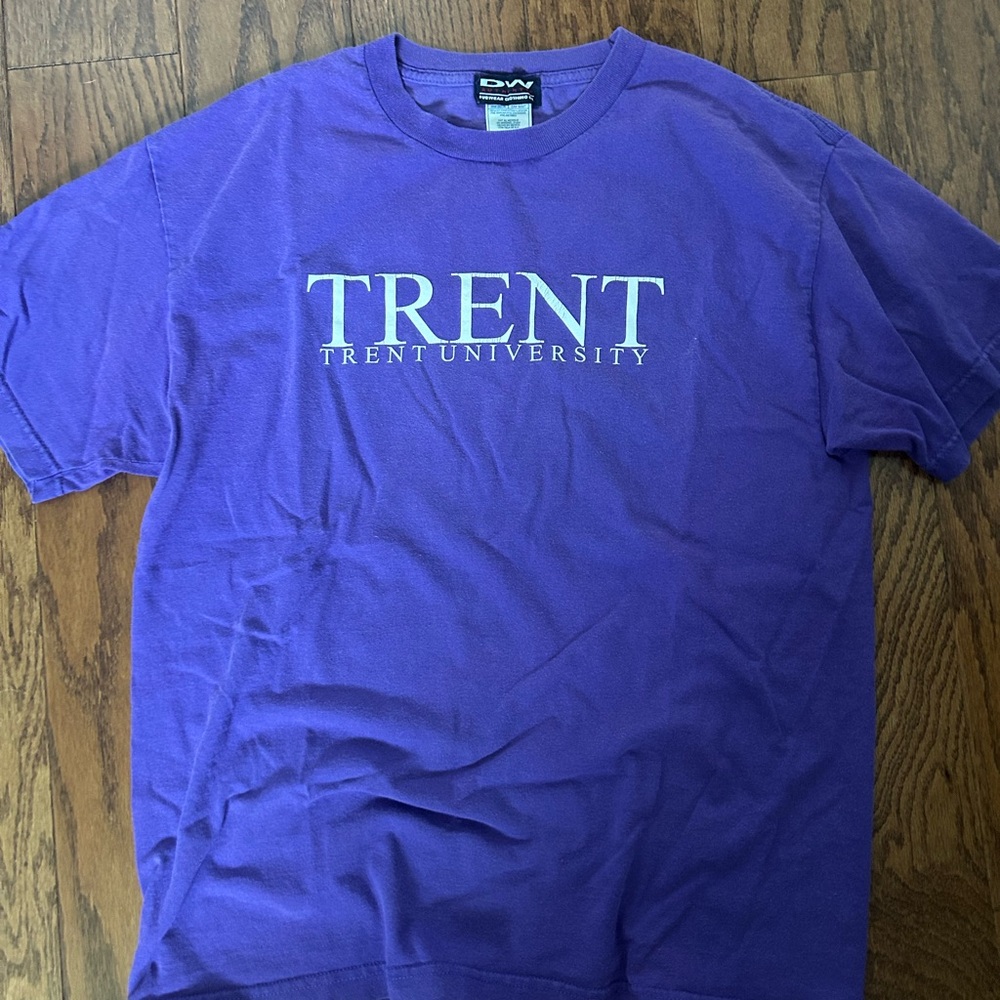 Vintage Purple Trent University T-Shirt